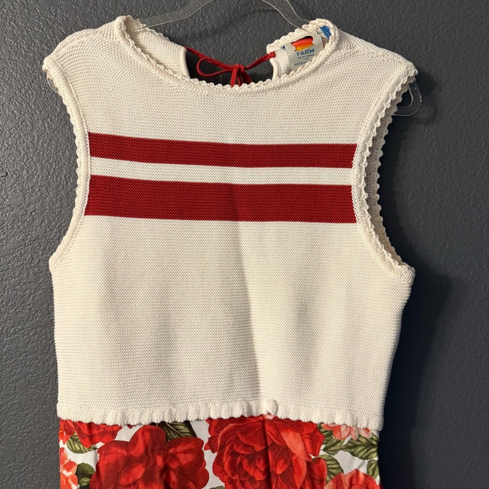 FARM RIO • Anthropologie endless summer dress • medium floral maxi - Picture 7 of 11